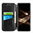 Leather Case Stands Fashionable Pattern Flip Cover Holder for Samsung Galaxy S24 Ultra 5G