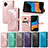 Leather Case Stands Fashionable Pattern Flip Cover Holder for Samsung Galaxy XCover 6 Pro 5G