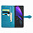 Leather Case Stands Fashionable Pattern Flip Cover Holder for Samsung Galaxy Z Fold3 5G