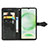 Leather Case Stands Fashionable Pattern Flip Cover Holder for Sharp Aquos Sense8