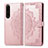 Leather Case Stands Fashionable Pattern Flip Cover Holder for Sony Xperia 1 III