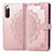 Leather Case Stands Fashionable Pattern Flip Cover Holder for Sony Xperia 10 IV