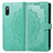 Leather Case Stands Fashionable Pattern Flip Cover Holder for Sony Xperia Ace II SO-41B