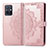 Leather Case Stands Fashionable Pattern Flip Cover Holder for Vivo iQOO Z6 5G