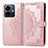 Leather Case Stands Fashionable Pattern Flip Cover Holder for Vivo iQOO Z6 Lite 5G