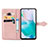 Leather Case Stands Fashionable Pattern Flip Cover Holder for Vivo T1 4G