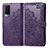 Leather Case Stands Fashionable Pattern Flip Cover Holder for Vivo V21e 5G