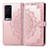 Leather Case Stands Fashionable Pattern Flip Cover Holder for Vivo X60 Pro+ Plus 5G