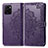 Leather Case Stands Fashionable Pattern Flip Cover Holder for Vivo Y01