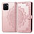 Leather Case Stands Fashionable Pattern Flip Cover Holder for Vivo Y01