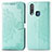 Leather Case Stands Fashionable Pattern Flip Cover Holder for Vivo Y11