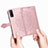 Leather Case Stands Fashionable Pattern Flip Cover Holder for Vivo Y12G