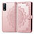 Leather Case Stands Fashionable Pattern Flip Cover Holder for Vivo Y12G