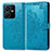 Leather Case Stands Fashionable Pattern Flip Cover Holder for Vivo Y22