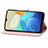 Leather Case Stands Fashionable Pattern Flip Cover Holder for Vivo Y30 5G
