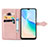 Leather Case Stands Fashionable Pattern Flip Cover Holder for Vivo Y76 5G