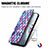 Leather Case Stands Fashionable Pattern Flip Cover Holder for Xiaomi Mi 11 Lite 4G