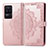 Leather Case Stands Fashionable Pattern Flip Cover Holder for Xiaomi Poco F4 5G