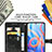 Leather Case Stands Fashionable Pattern Flip Cover Holder for Xiaomi Poco M4 Pro 5G