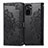 Leather Case Stands Fashionable Pattern Flip Cover Holder for Xiaomi Redmi Note 11 SE India 4G