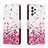 Leather Case Stands Fashionable Pattern Flip Cover Holder H01X for Samsung Galaxy A33 5G