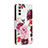 Leather Case Stands Fashionable Pattern Flip Cover Holder H02X for Samsung Galaxy A04s