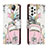 Leather Case Stands Fashionable Pattern Flip Cover Holder H02X for Samsung Galaxy A33 5G