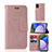 Leather Case Stands Fashionable Pattern Flip Cover Holder JX1 for Samsung Galaxy F02S SM-E025F
