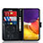 Leather Case Stands Fashionable Pattern Flip Cover Holder JX1 for Samsung Galaxy Quantum2 5G