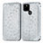 Leather Case Stands Fashionable Pattern Flip Cover Holder S01D for Google Pixel 5a 5G