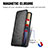 Leather Case Stands Fashionable Pattern Flip Cover Holder S01D for Huawei Honor Magic3 Pro 5G