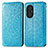 Leather Case Stands Fashionable Pattern Flip Cover Holder S01D for Huawei Nova 9 SE