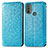 Leather Case Stands Fashionable Pattern Flip Cover Holder S01D for Motorola Moto E20