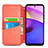 Leather Case Stands Fashionable Pattern Flip Cover Holder S01D for Motorola Moto E20