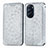 Leather Case Stands Fashionable Pattern Flip Cover Holder S01D for Motorola Moto Edge 30 Pro 5G