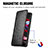 Leather Case Stands Fashionable Pattern Flip Cover Holder S01D for Motorola Moto Edge S Pro 5G