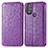 Leather Case Stands Fashionable Pattern Flip Cover Holder S01D for Motorola Moto G Play Gen 2