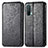 Leather Case Stands Fashionable Pattern Flip Cover Holder S01D for OnePlus Nord CE 5G