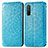 Leather Case Stands Fashionable Pattern Flip Cover Holder S01D for OnePlus Nord CE 5G Blue