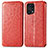 Leather Case Stands Fashionable Pattern Flip Cover Holder S01D for Oppo Find X5 5G Red