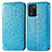 Leather Case Stands Fashionable Pattern Flip Cover Holder S01D for Oppo K9S 5G