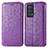 Leather Case Stands Fashionable Pattern Flip Cover Holder S01D for Oppo Reno6 Pro 5G