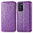 Leather Case Stands Fashionable Pattern Flip Cover Holder S01D for Oppo Reno6 Pro 5G India