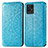 Leather Case Stands Fashionable Pattern Flip Cover Holder S01D for Realme 8i