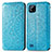 Leather Case Stands Fashionable Pattern Flip Cover Holder S01D for Realme C11 (2021)