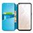 Leather Case Stands Fashionable Pattern Flip Cover Holder S01D for Realme GT Master Explorer 5G