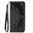 Leather Case Stands Fashionable Pattern Flip Cover Holder S01D for Samsung Galaxy A02