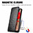 Leather Case Stands Fashionable Pattern Flip Cover Holder S01D for Samsung Galaxy A02s