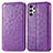 Leather Case Stands Fashionable Pattern Flip Cover Holder S01D for Samsung Galaxy A13 4G