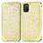 Leather Case Stands Fashionable Pattern Flip Cover Holder S01D for Samsung Galaxy F02S SM-E025F